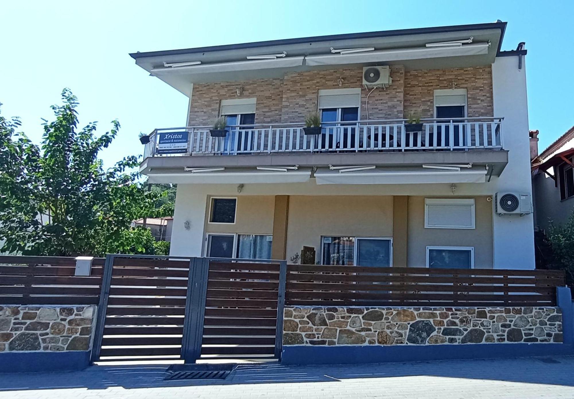 Xristos Apartment And Maisonettes Sykia Chalkidikis Esterno foto